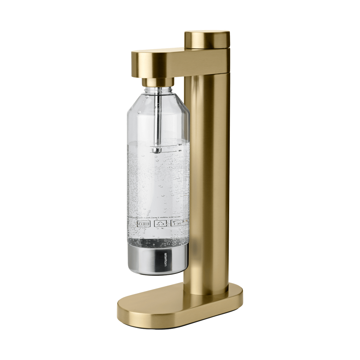 Stelton Brus carbonator Brushed Brass