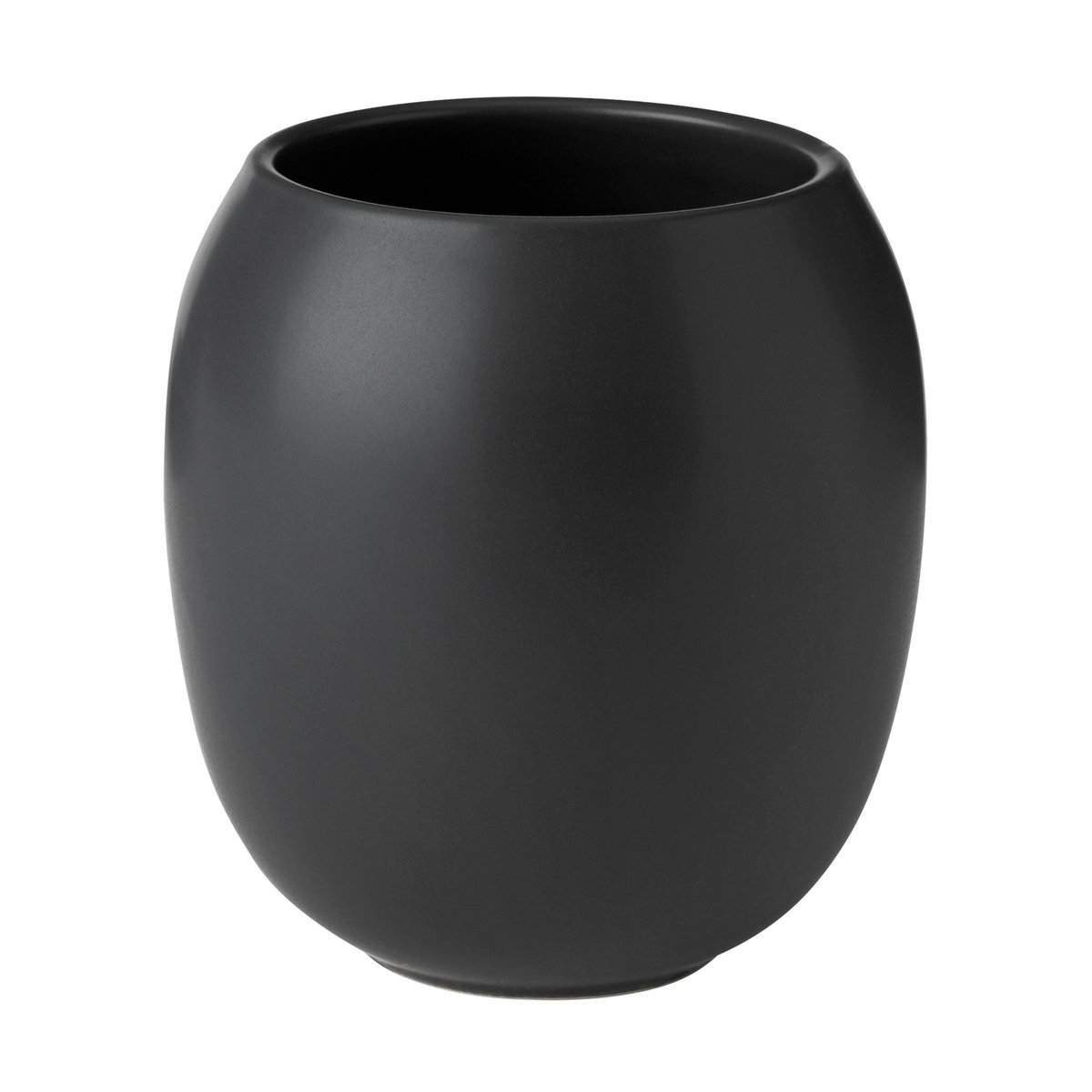 Stelton Fjord toothbrush mug Black