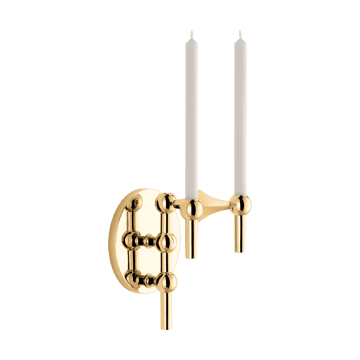 STOFF Nagel candle sticks wall - Brass - STOFF