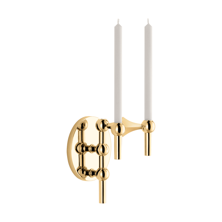 STOFF Nagel candle sticks wall, Brass STOFF