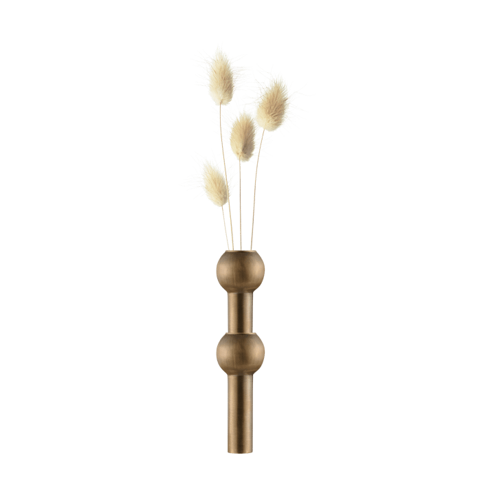 STOFF Nagel vase, Bronzed brass STOFF