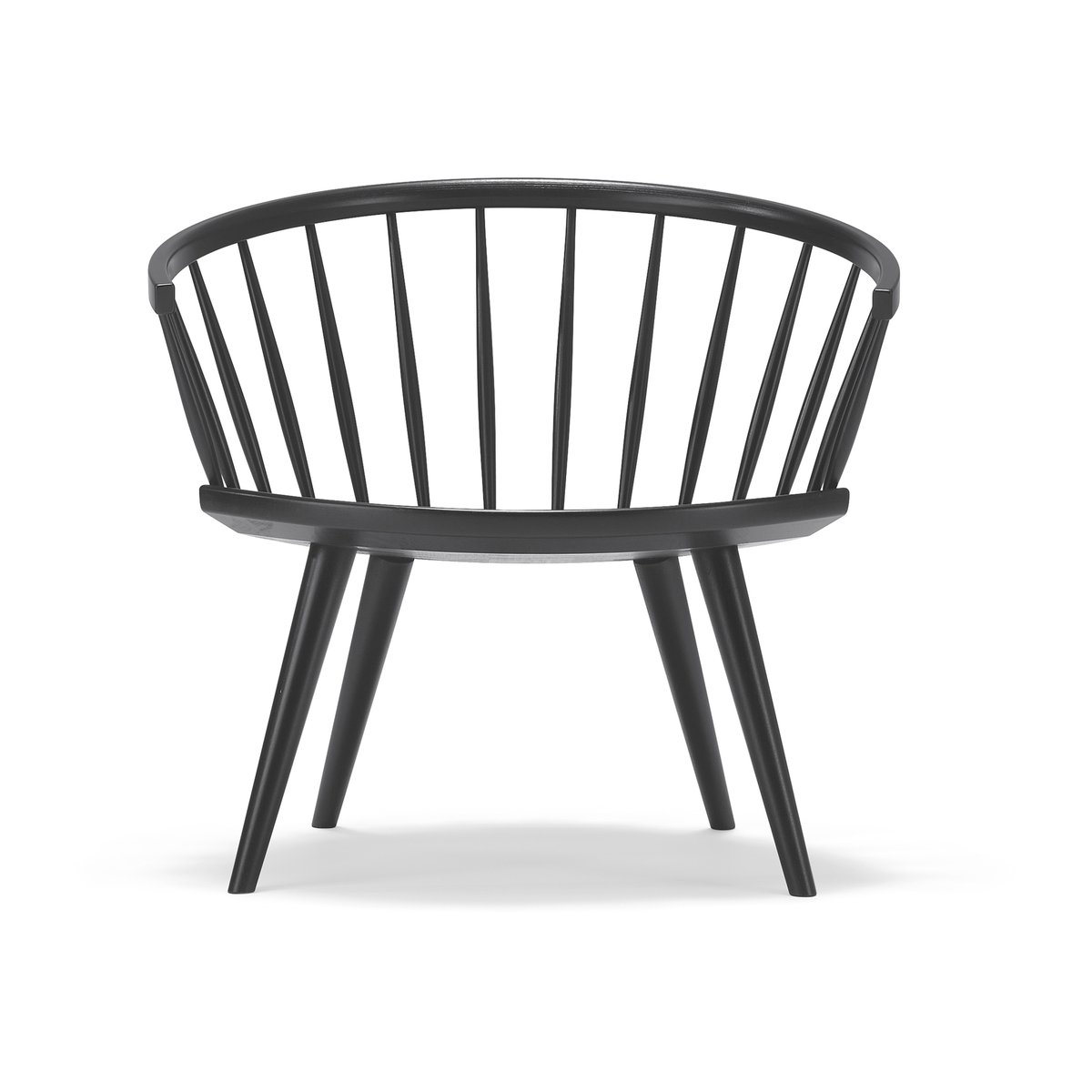 Stolab Arka lounge chair birch Black