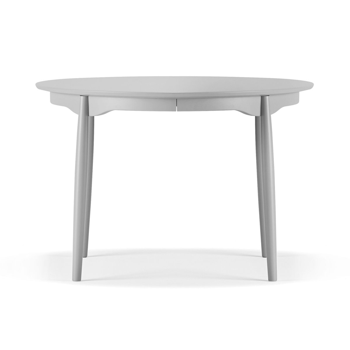 Stolab Carl dining table Ø115. divided Birch light grey 51