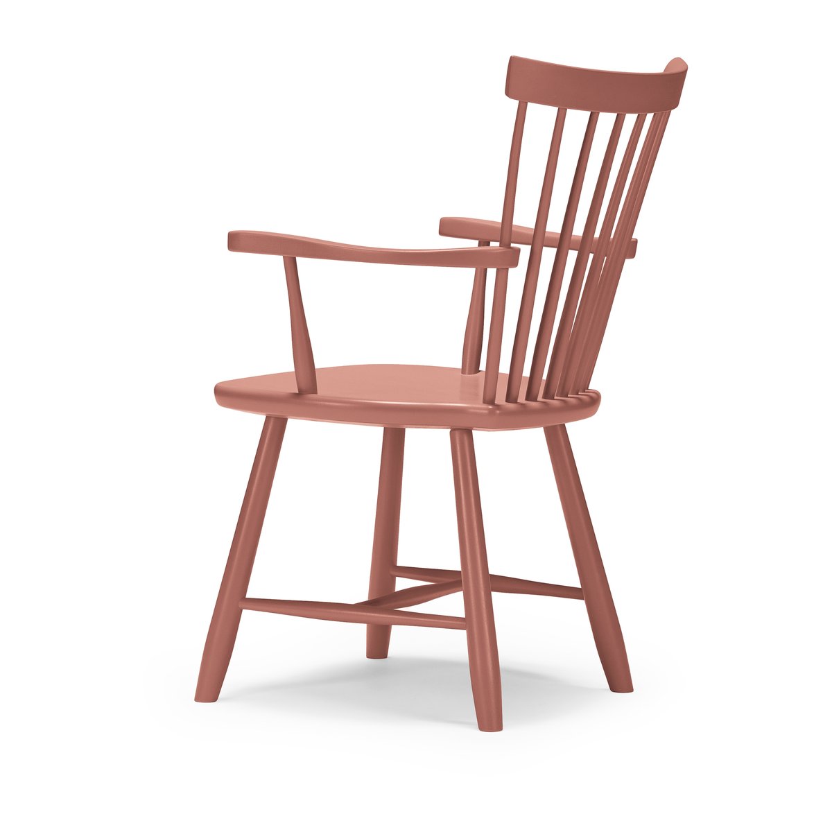 Stolab Lilla Åland armchair beech Brick 42