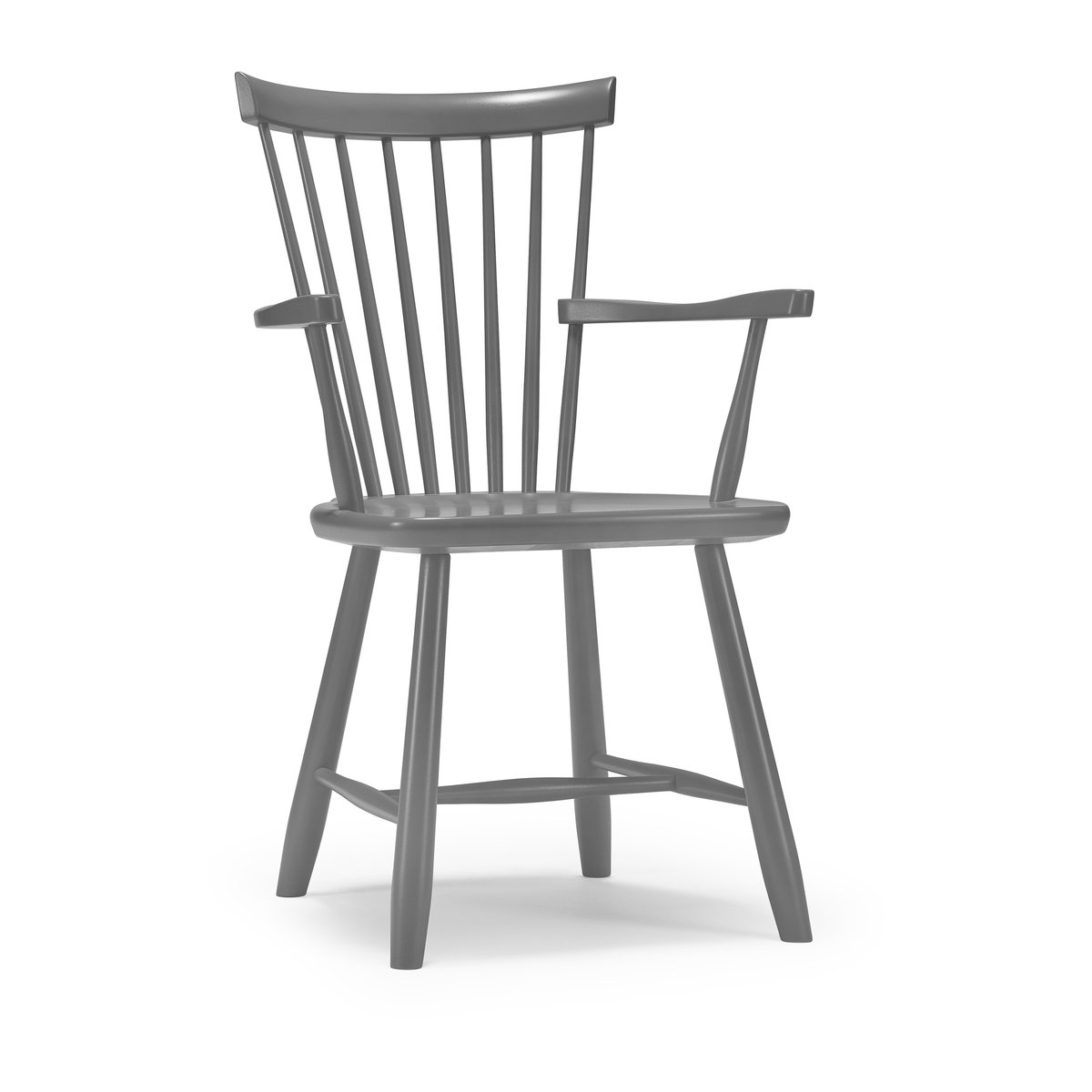 Stolab Lilla Åland armchair beech Dark grey