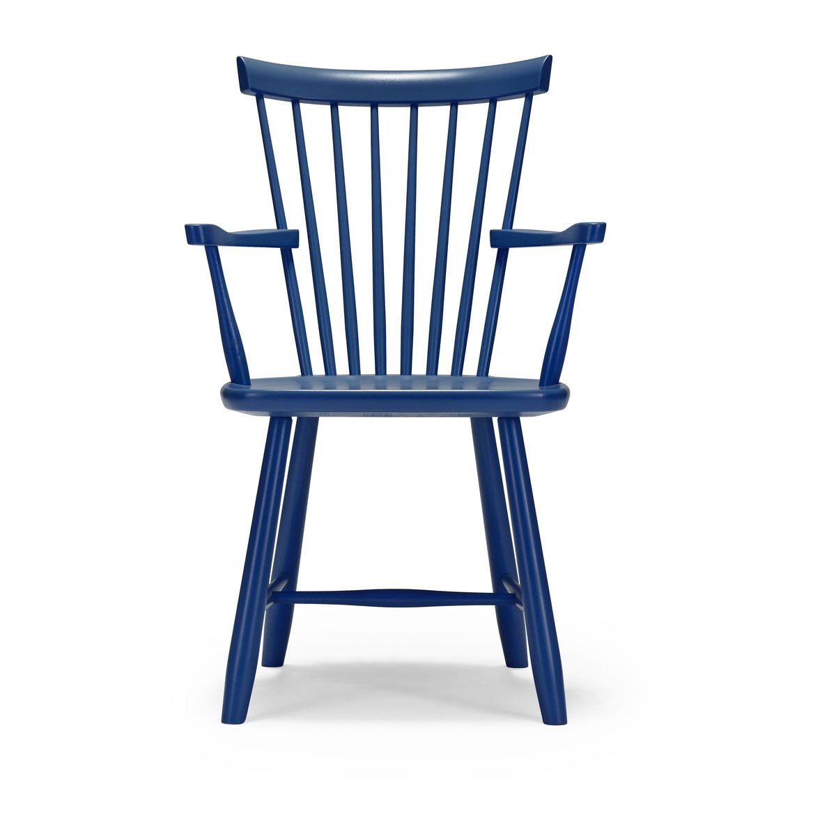 Stolab Lilla Åland armchair beech Midnight blue