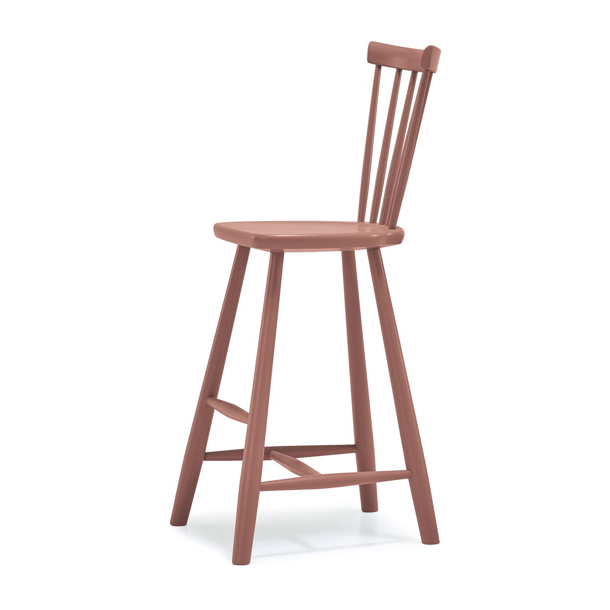 Stolab Lilla Åland children's chair beech 52 cm Brick 42