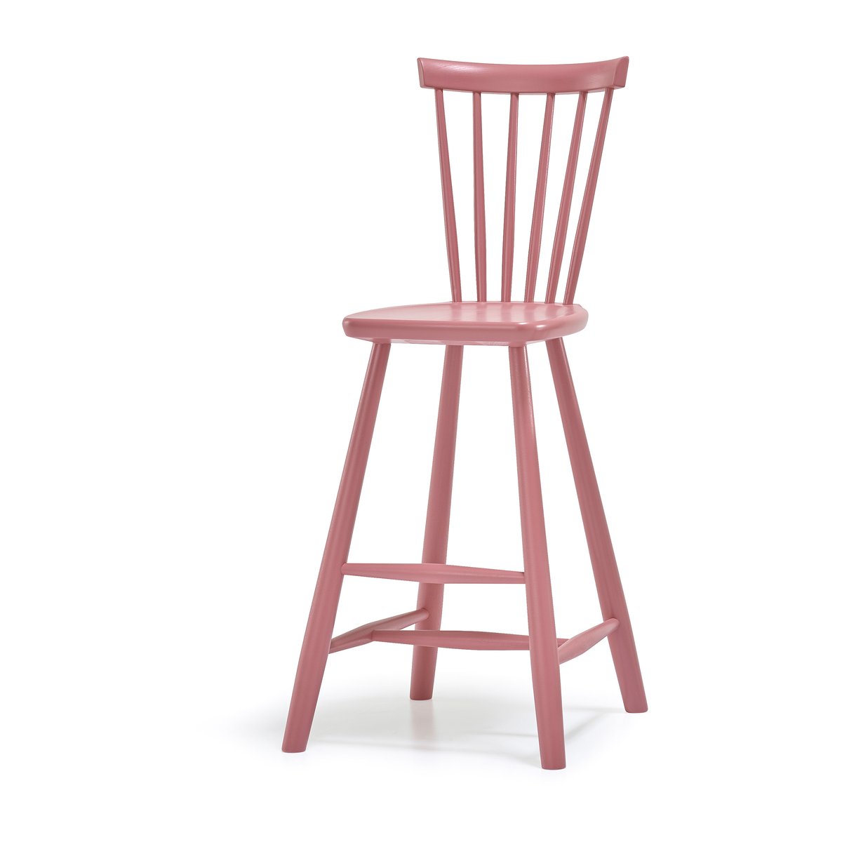 Stolab Lilla Åland children's chair beech 52 cm Powder pink