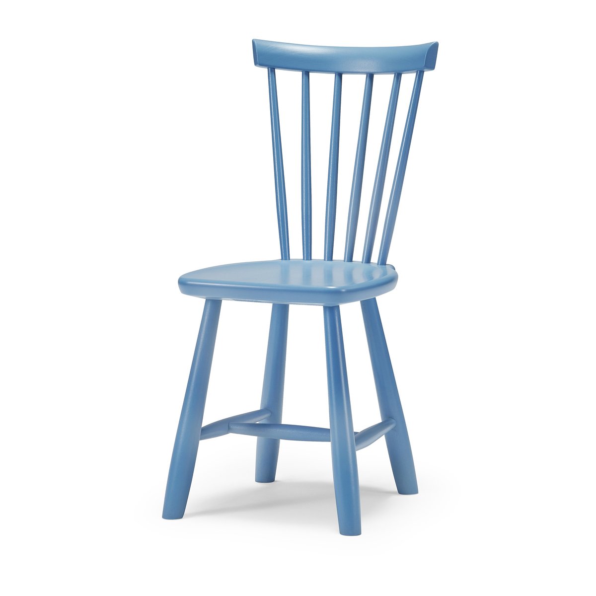 Stolab Lilla Åland children's chair birch 33 cm Dawn blue