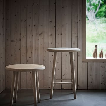 Miss Button stool - Oak natural oil. low - Stolab