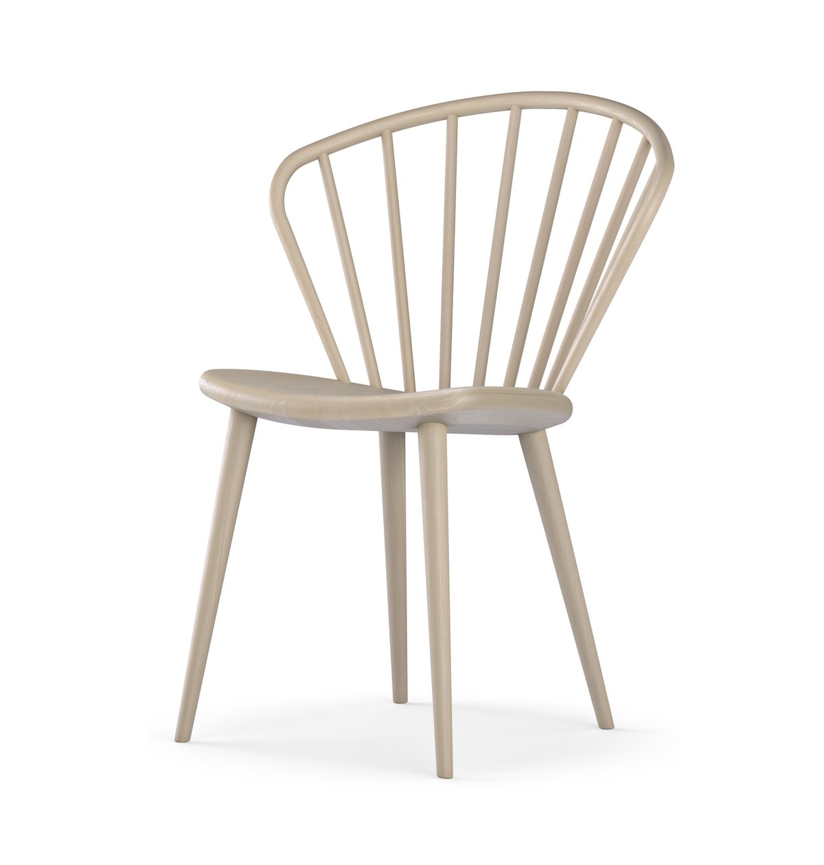 Stolab Miss Holly chair Matt lacquered light oak