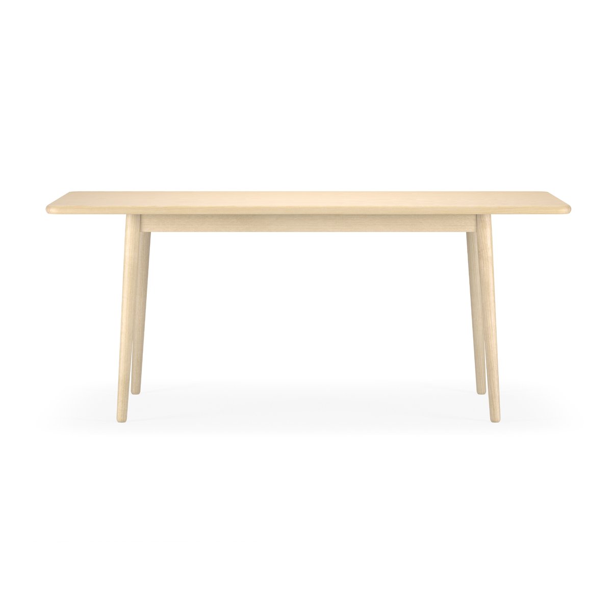 Stolab Miss Holly dining table. 175x100 cm Birch natural oil, 1 extension piece