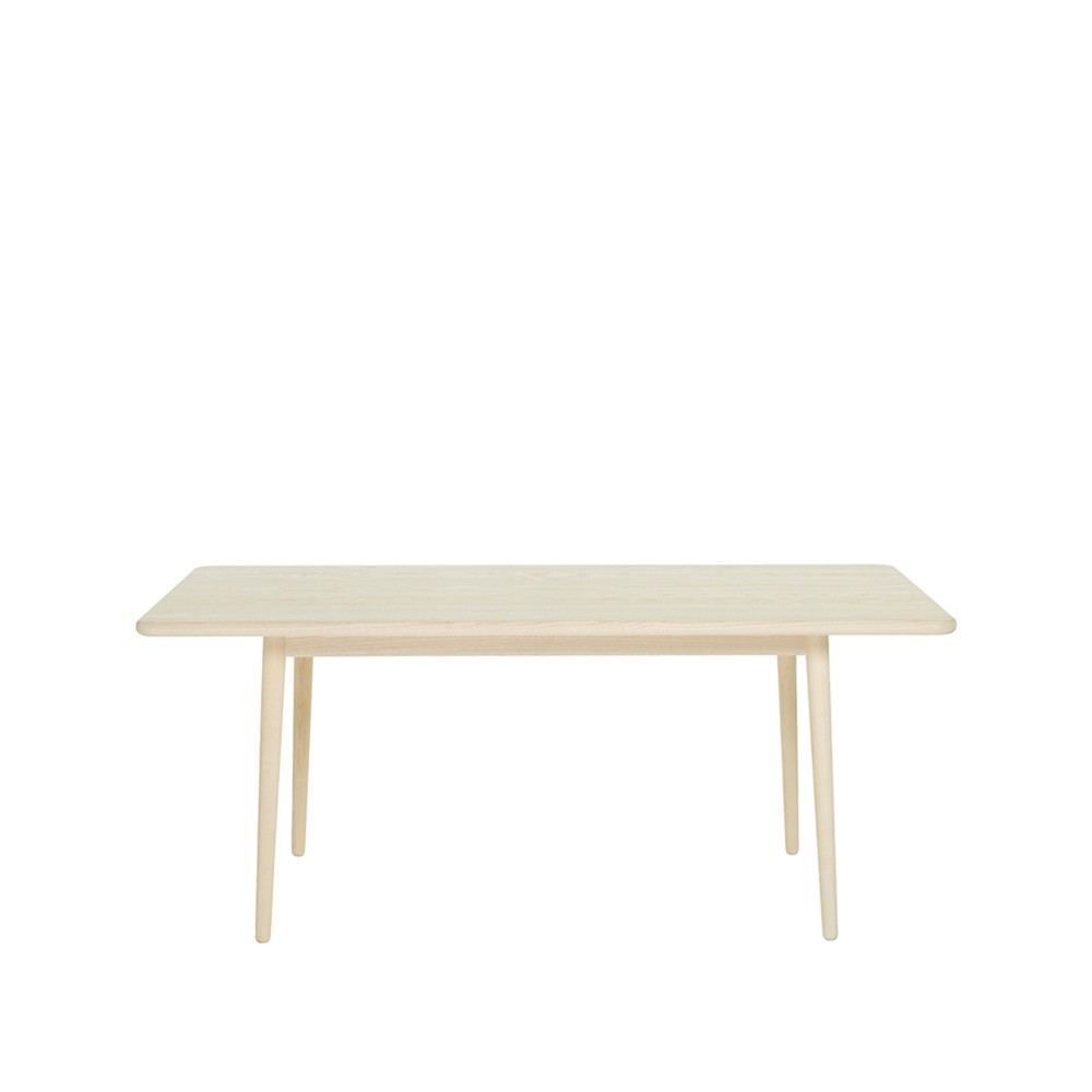 Stolab Miss Holly dining table 235x100 cm Birch light matt lacquer. 2 inserts