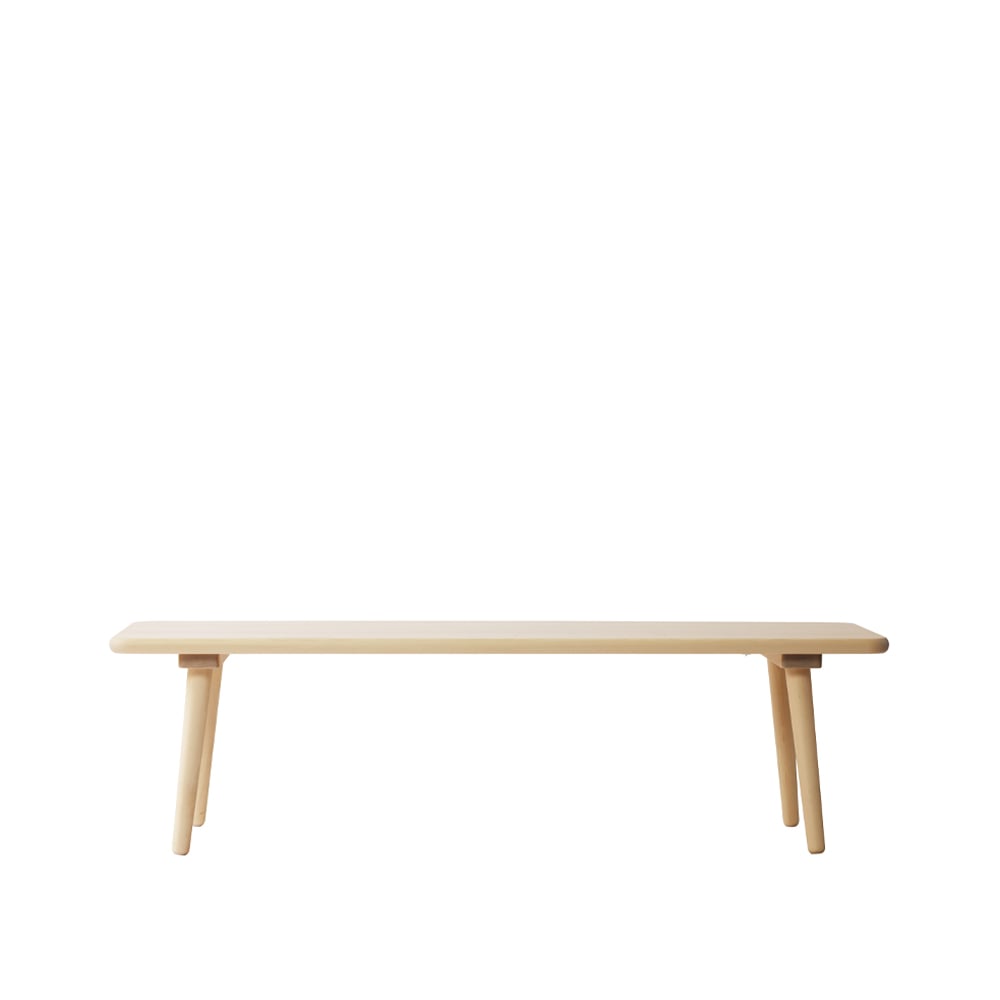 Stolab Miss Tailor bench Birch light matt lacquer