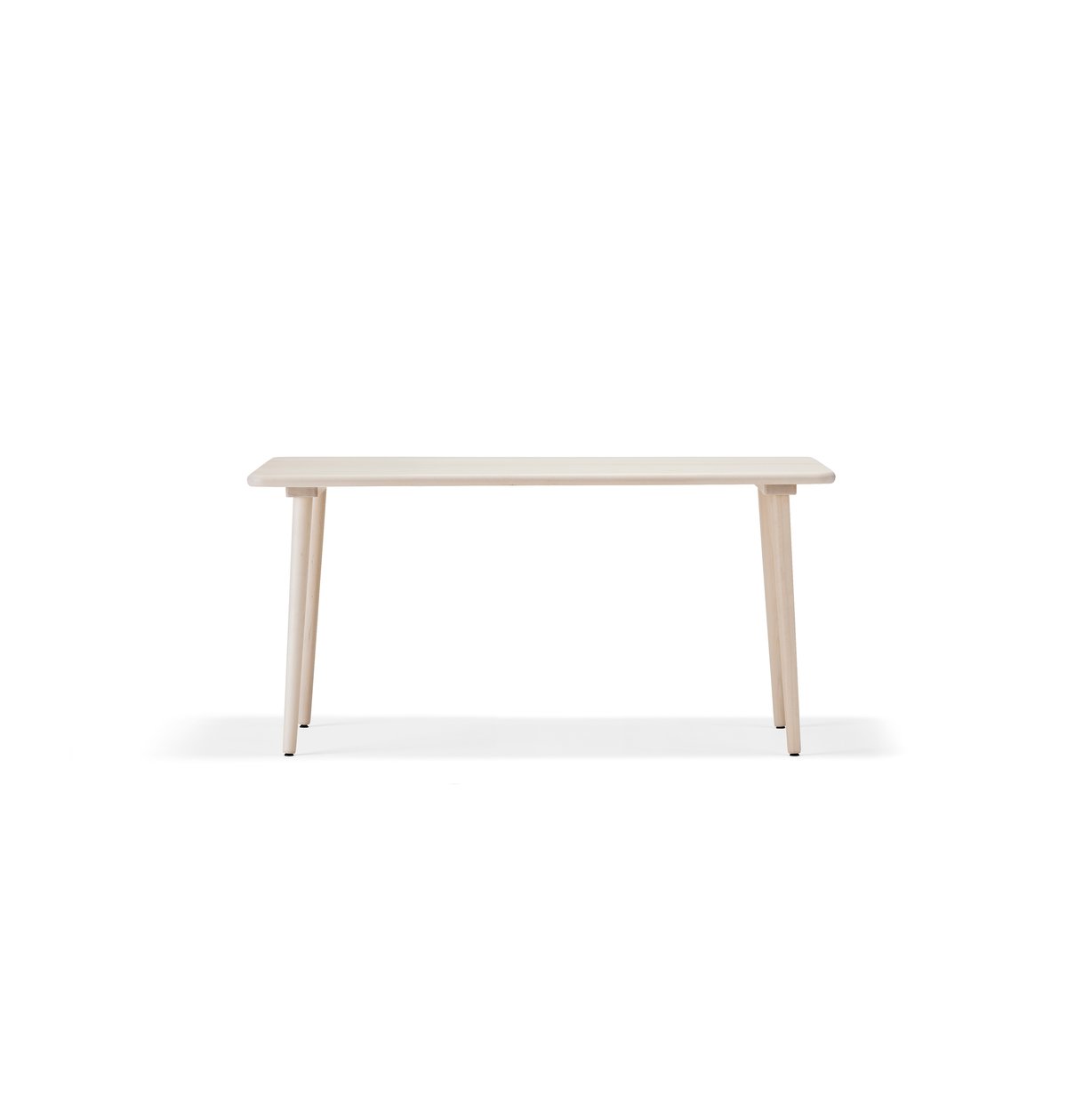 Stolab Miss Tailor dining table Birch light matt lacquer-130x100 cm