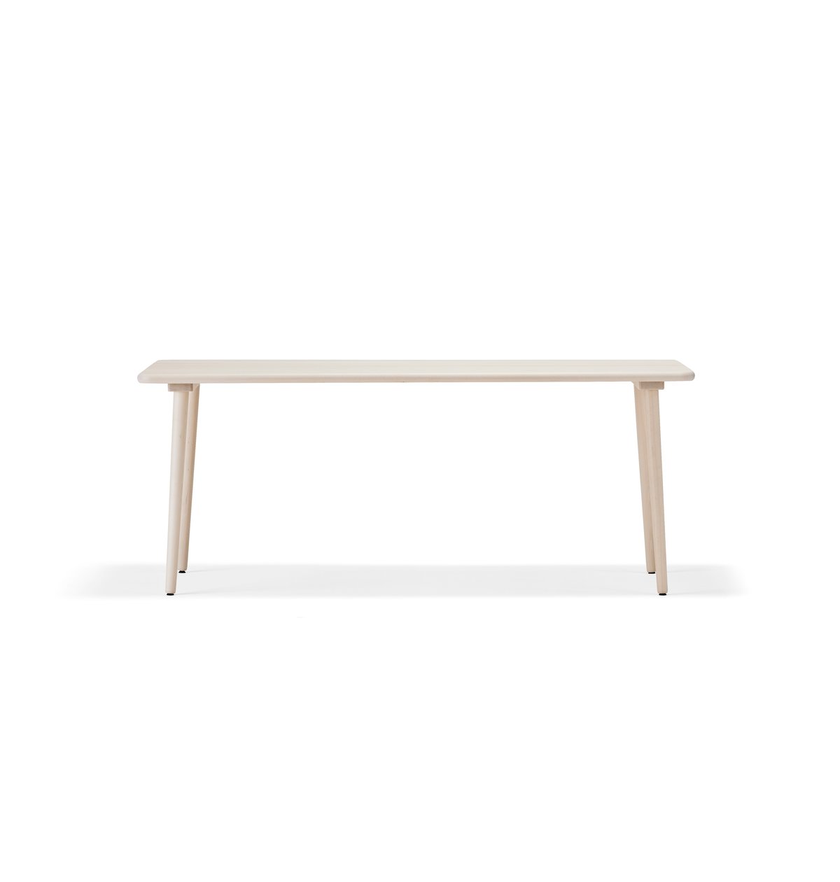 Stolab Miss Tailor dining table Birch light matt lacquer-185x100 cm