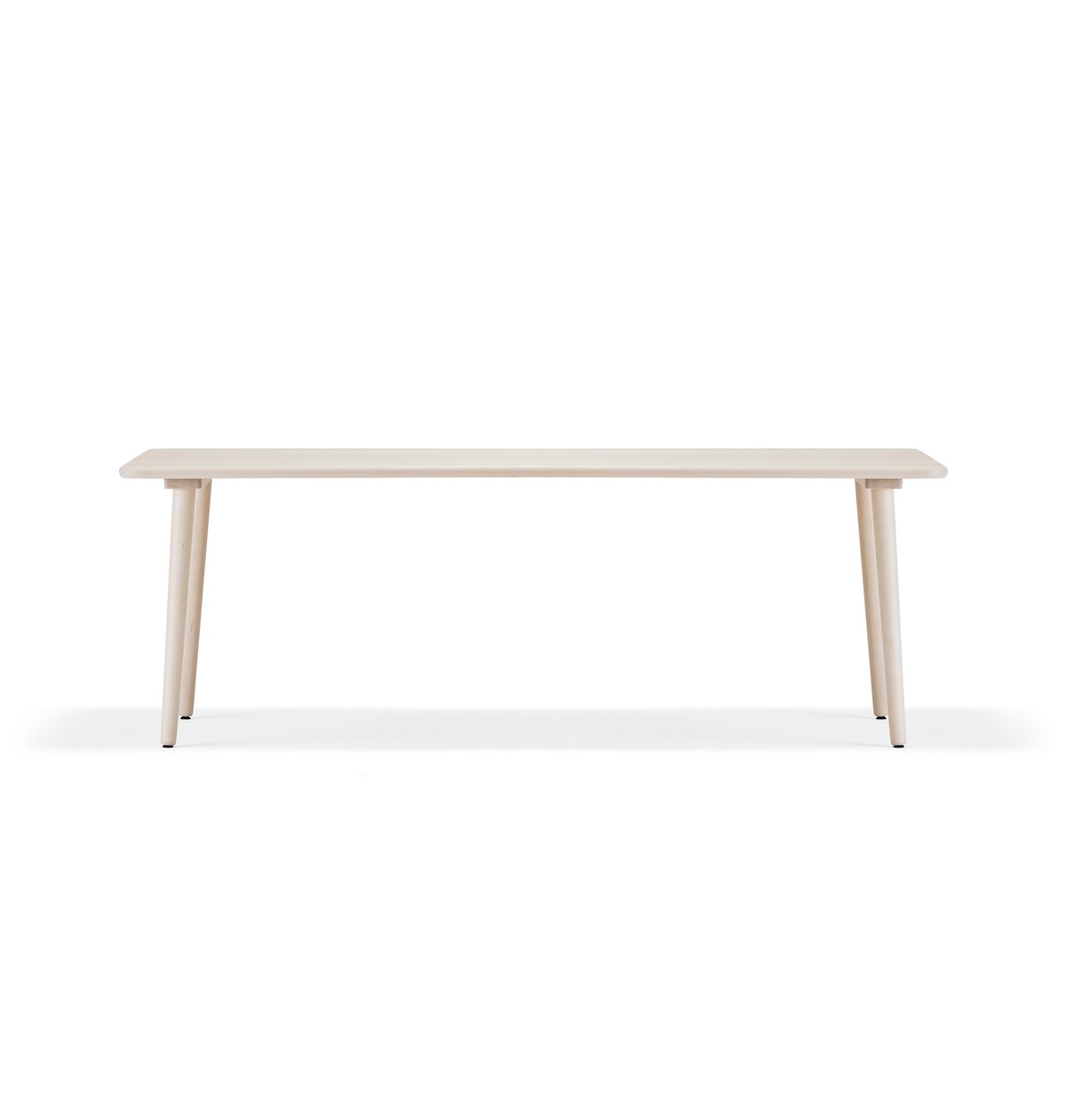 Stolab Miss Tailor dining table Birch light matt lacquer-235x100 cm