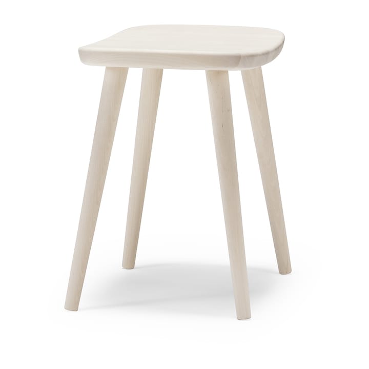 Palle stool, White oiled Stolab