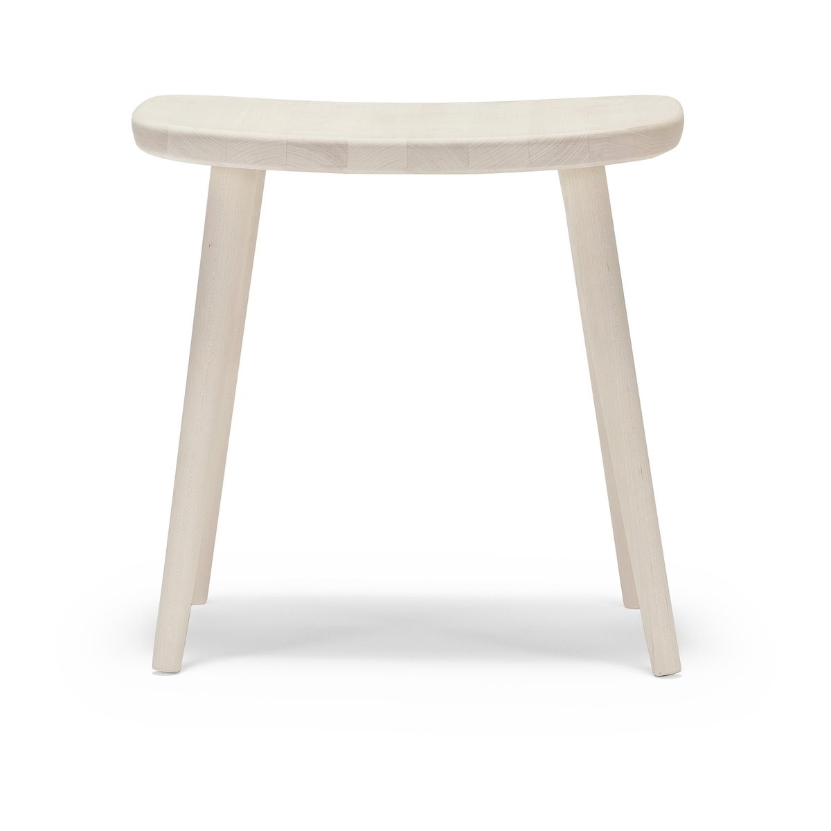 Stolab Palle stool White oiled