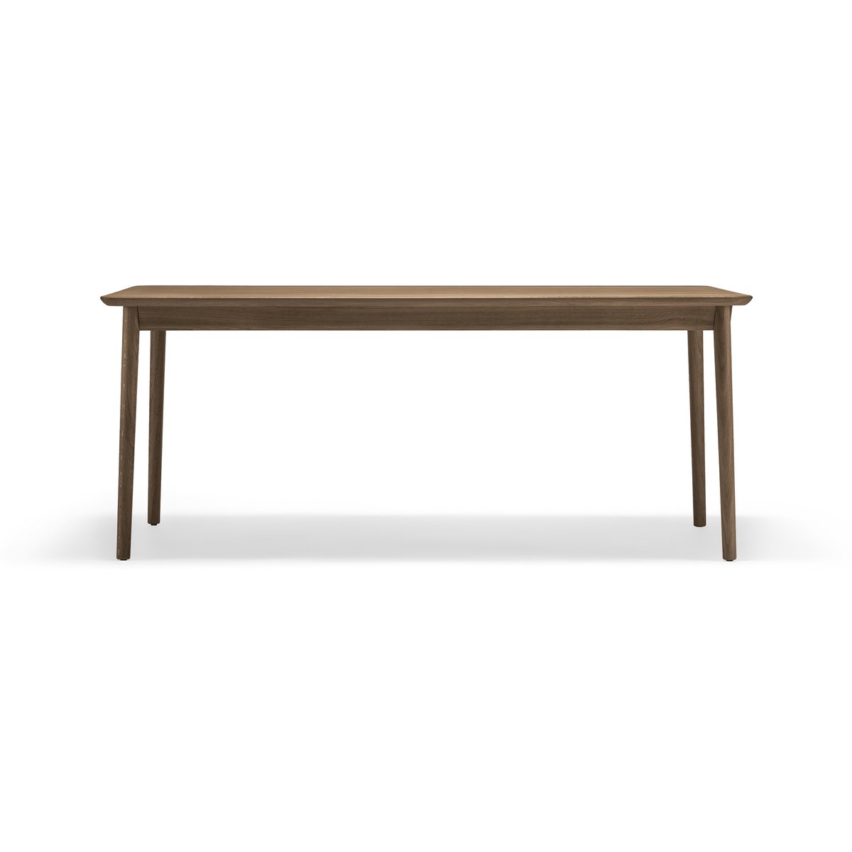 Stolab Prima Vista dining table Smoked oak 180x90 cm + 50 cm disk