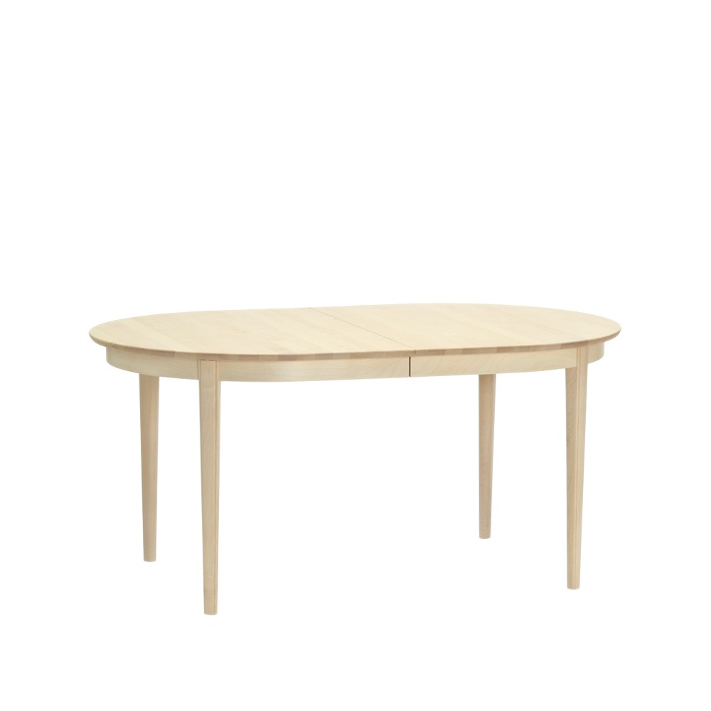 Stolab Vardags dining table Birch light matt lacquer. 1 insert