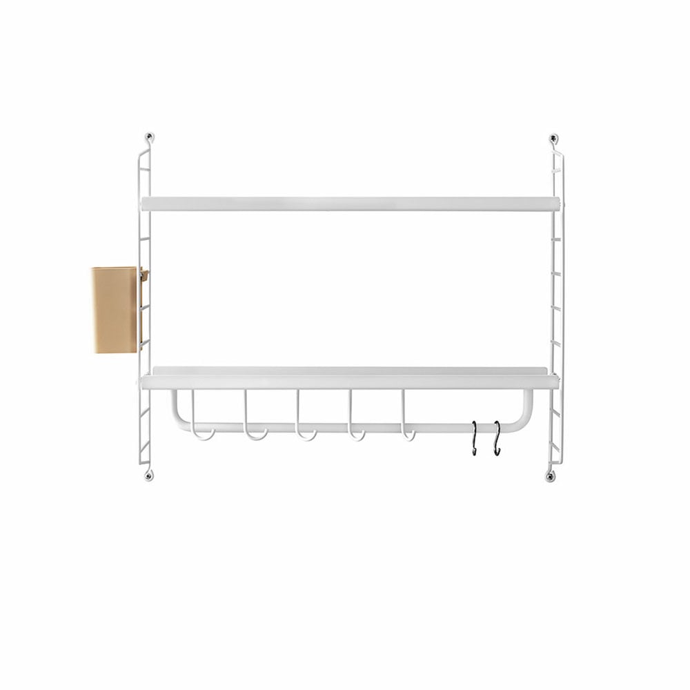 String String bathroom wall shelf White