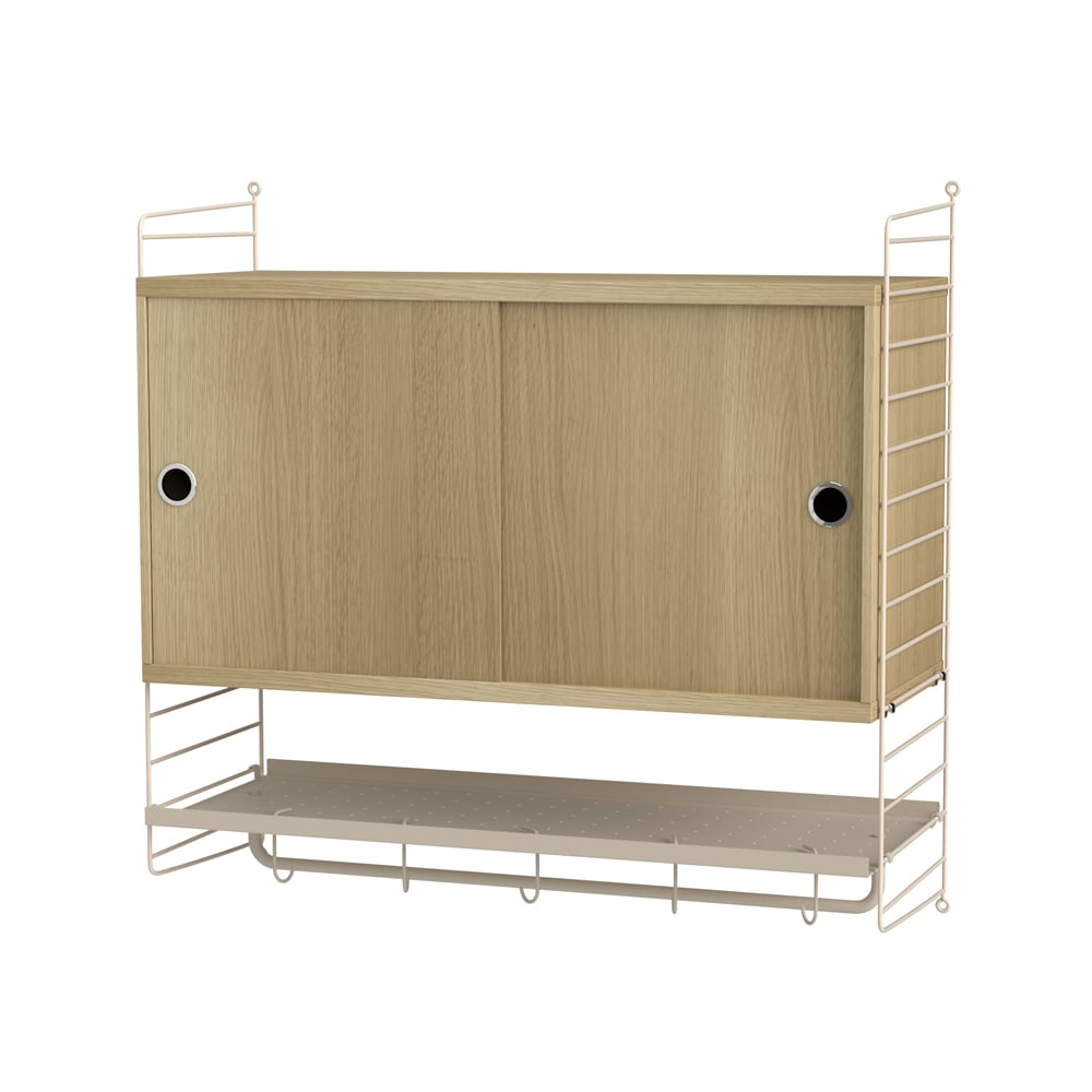 String String bedroom oak & beige - Combination F