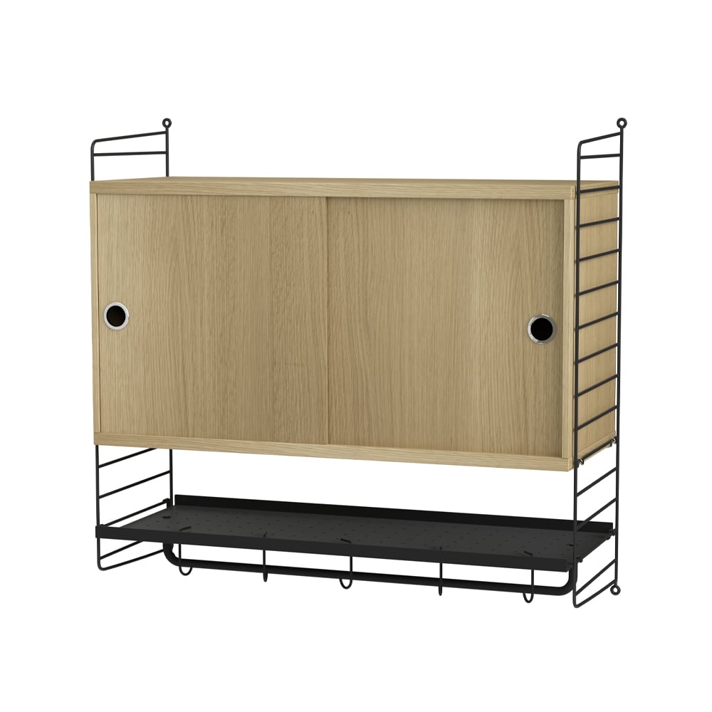 String String bedroom oak & black - Combination F