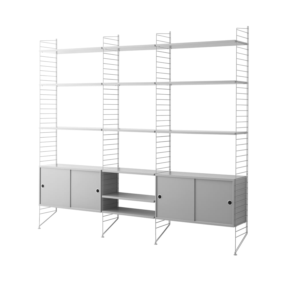 String String bookshelf combination B - grey