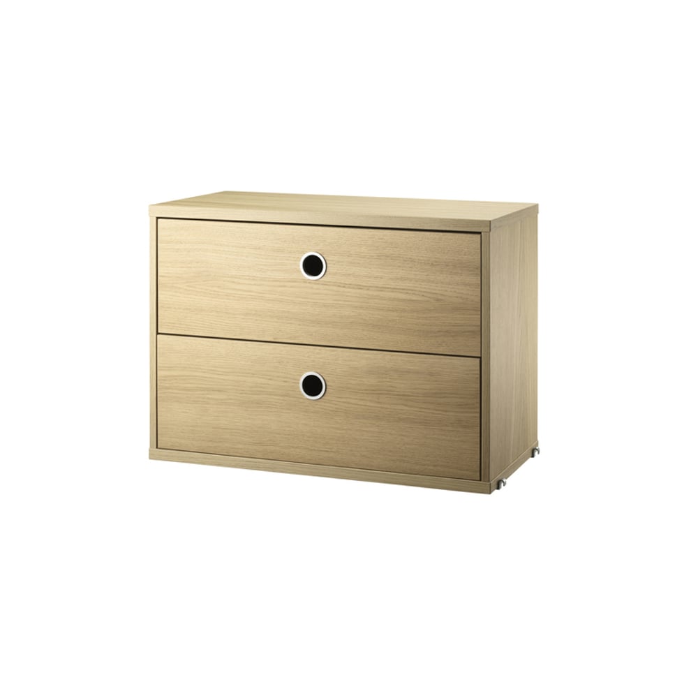 String String cabinet with drawers Oak, 58x30 cm