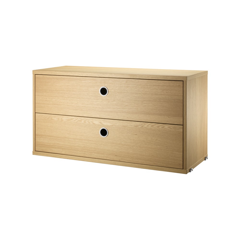 String String cabinet with drawers Oak, 78x30 cm