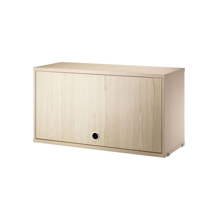 String cabinet with flip door 78 cm - Ash - String