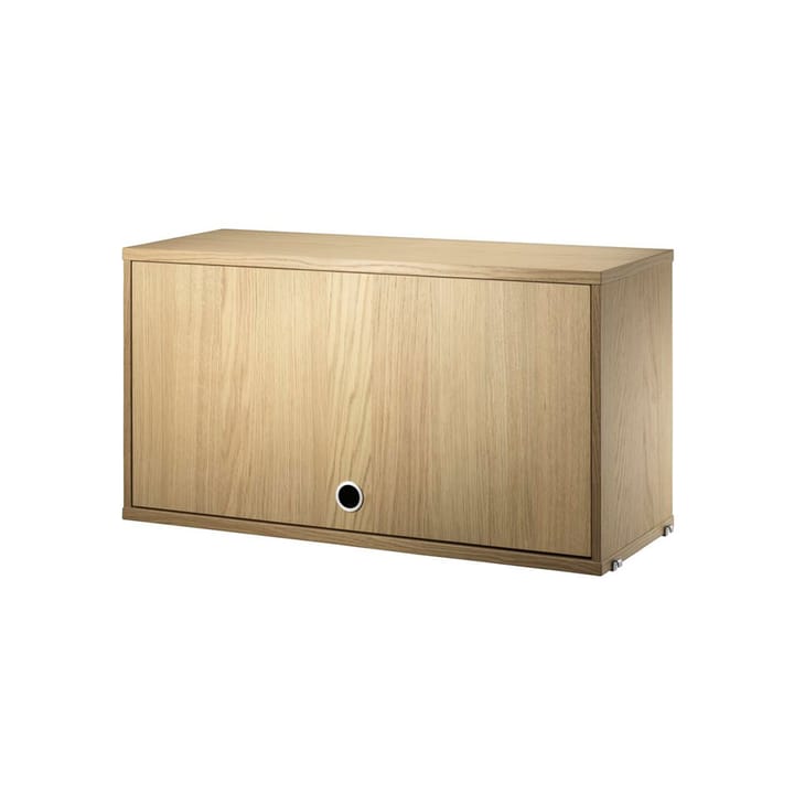 String cabinet with flip door 78 cm - Oak - String