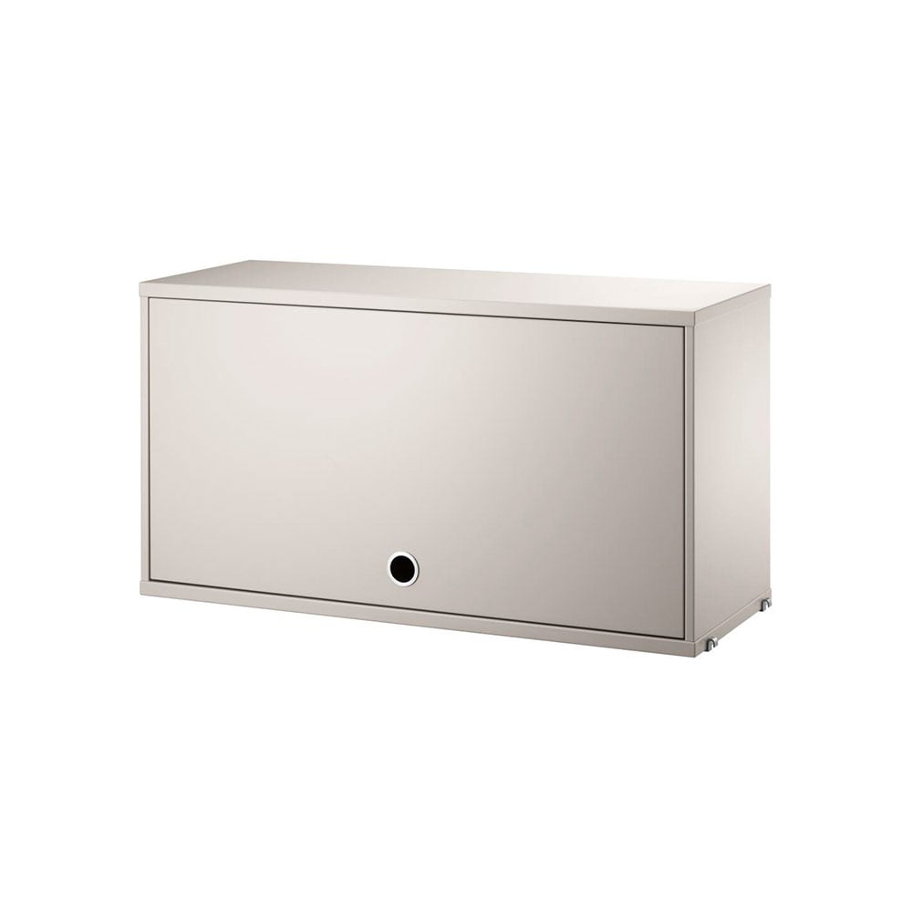 String String cabinet with flip door Beige