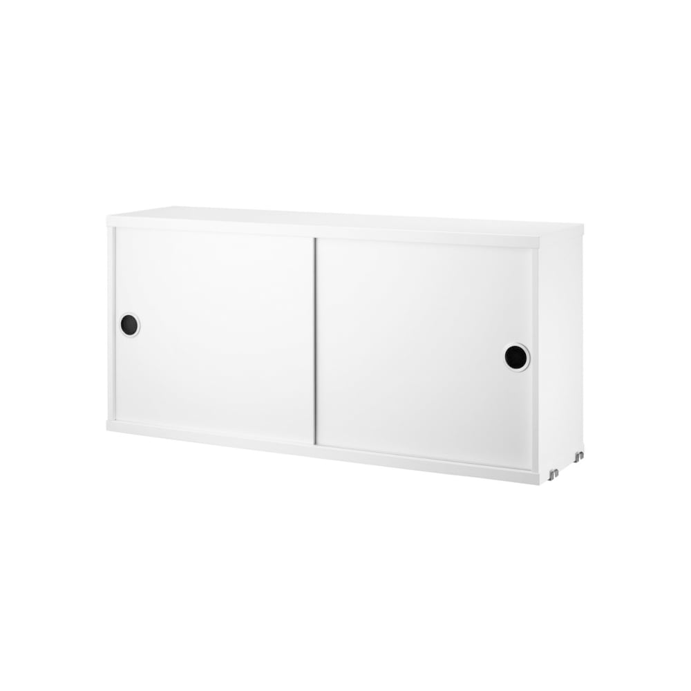 String String cabinet with sliding door White, 78x20 cm