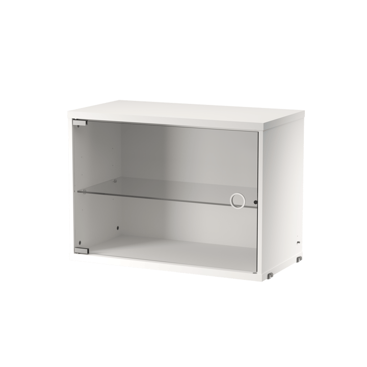 String display cabinet 58 cm, White String