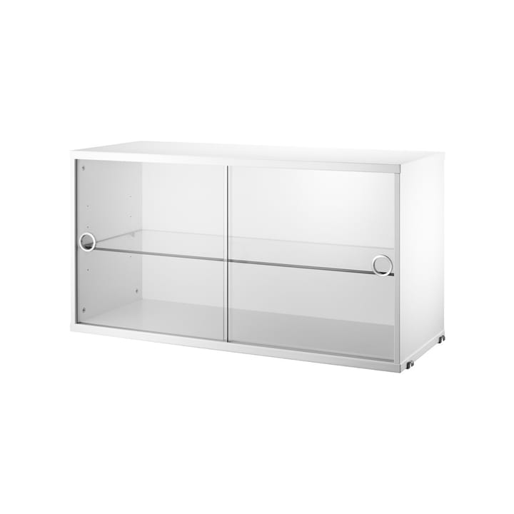 String display cabinet 78 cm - White - String