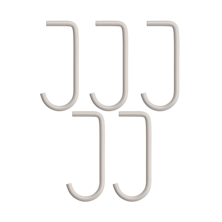 String J-hook 5-pack - Beige - String