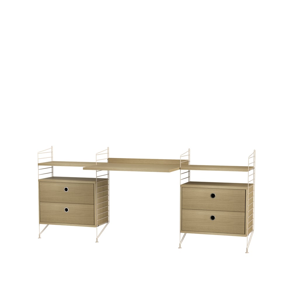 String String office oak & beige - Combination C