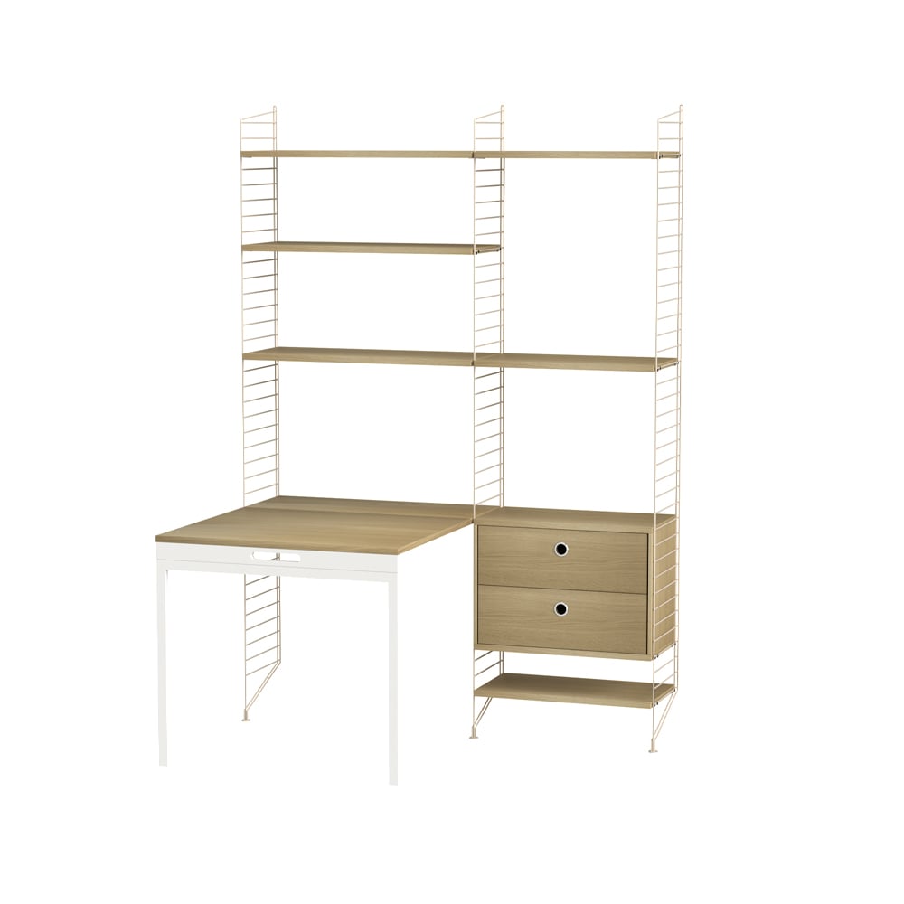 String String office oak & beige - Combination E