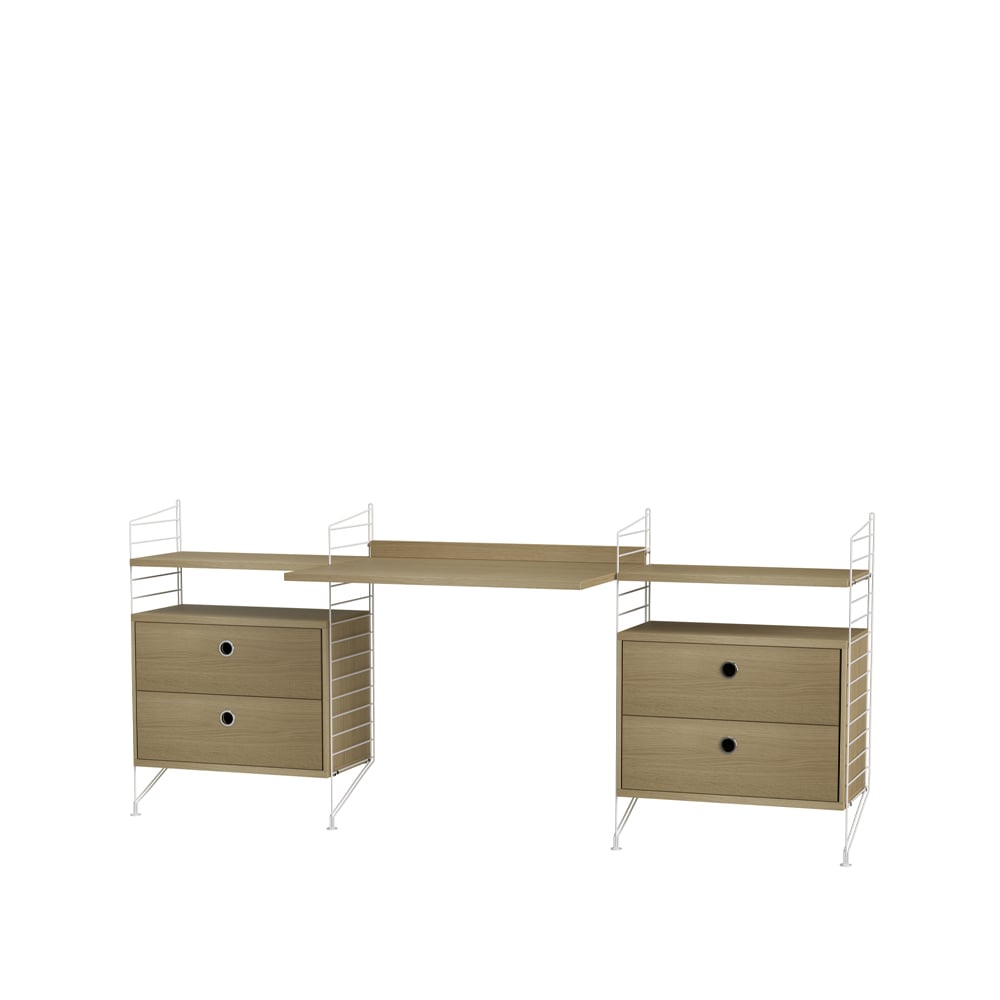 String String office oak & white - Combination C