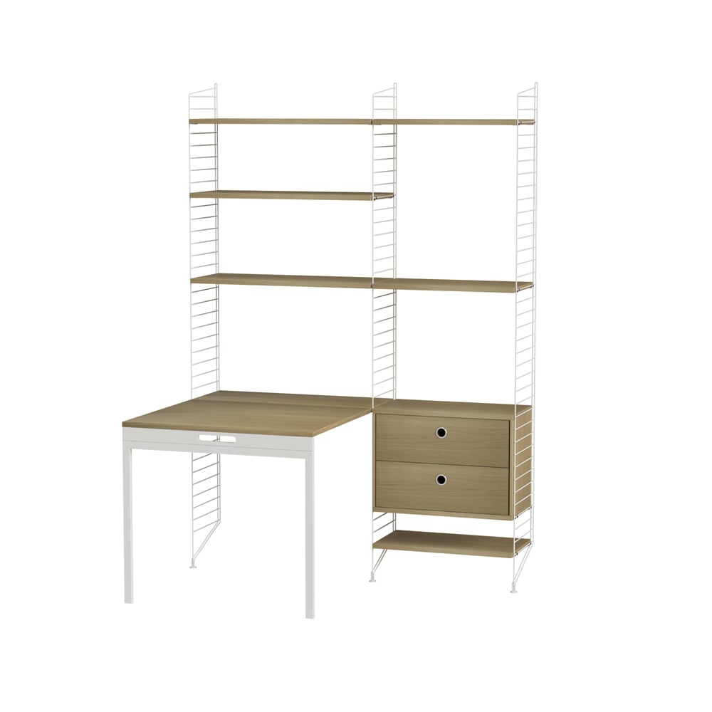 String String office oak & white - Combination E