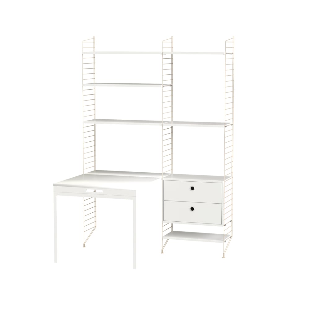 String String office white & beige - Combination E