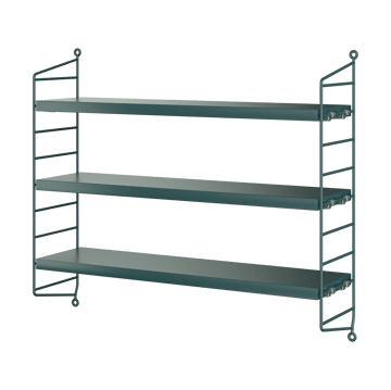 String Pocket wall shelf - Tegnér green - String