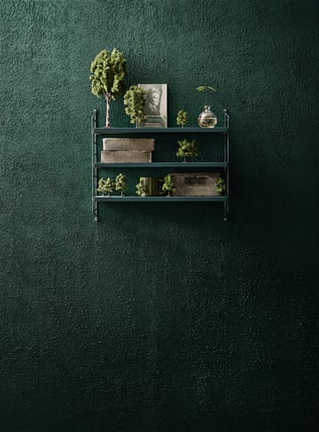 String Pocket wall shelf - Tegnér green - String