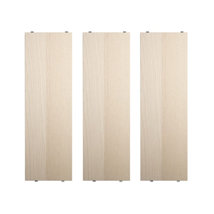 String shelf - Ash, 58x20 cm, 3-pack - String