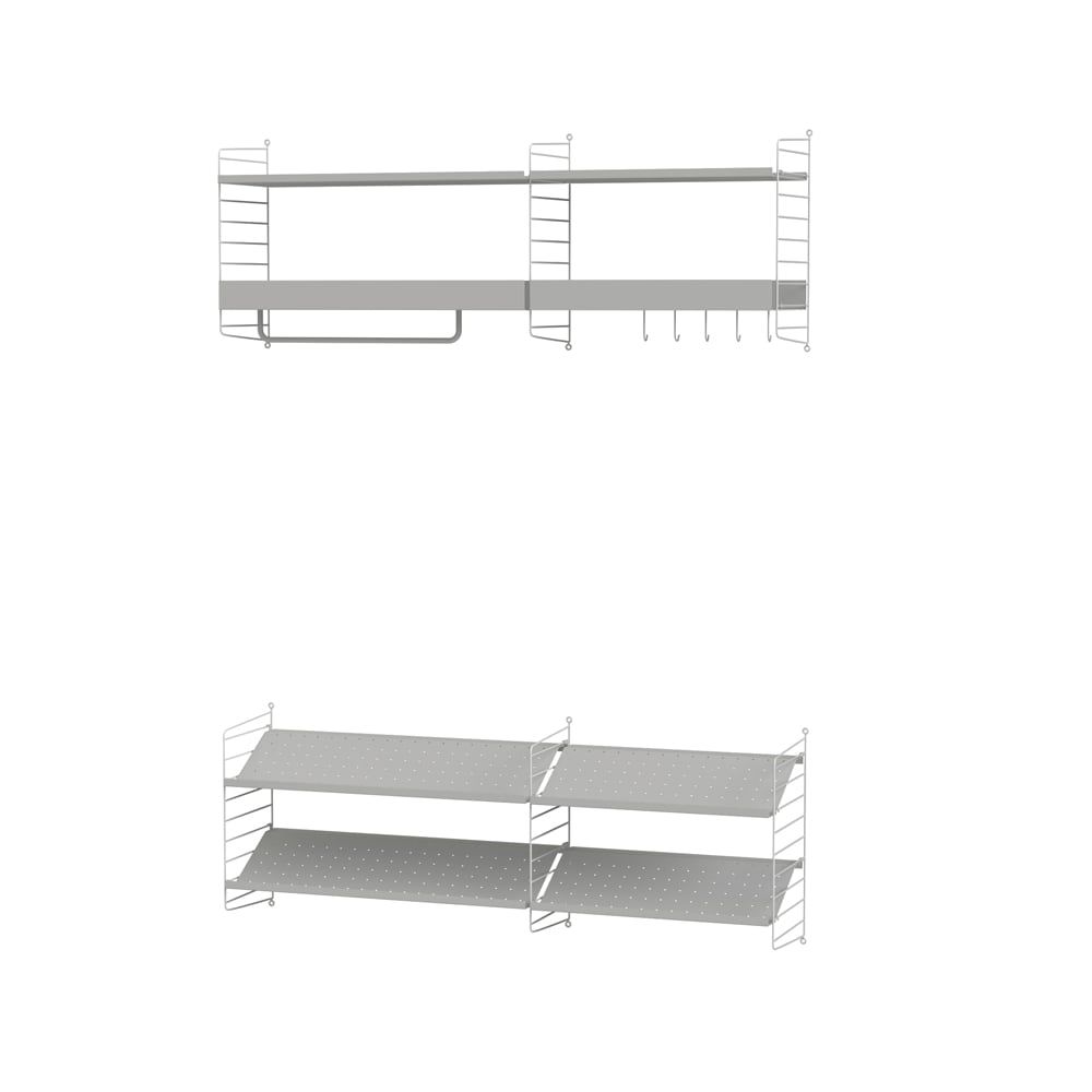 String String shelf grey - Combination H