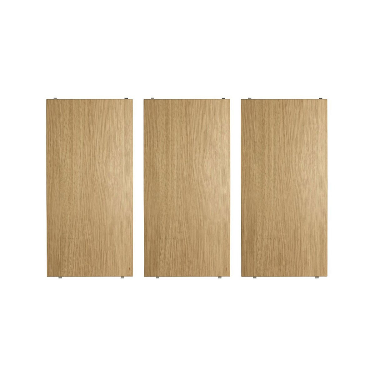 String String shelf Oak, 58x30 cm, 3-pack