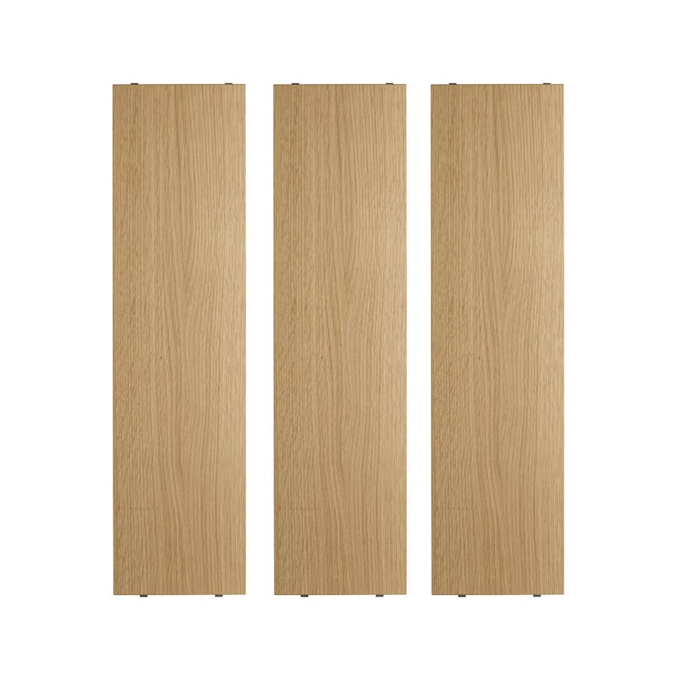 String String shelf Oak, 78x20 cm, 3-pack