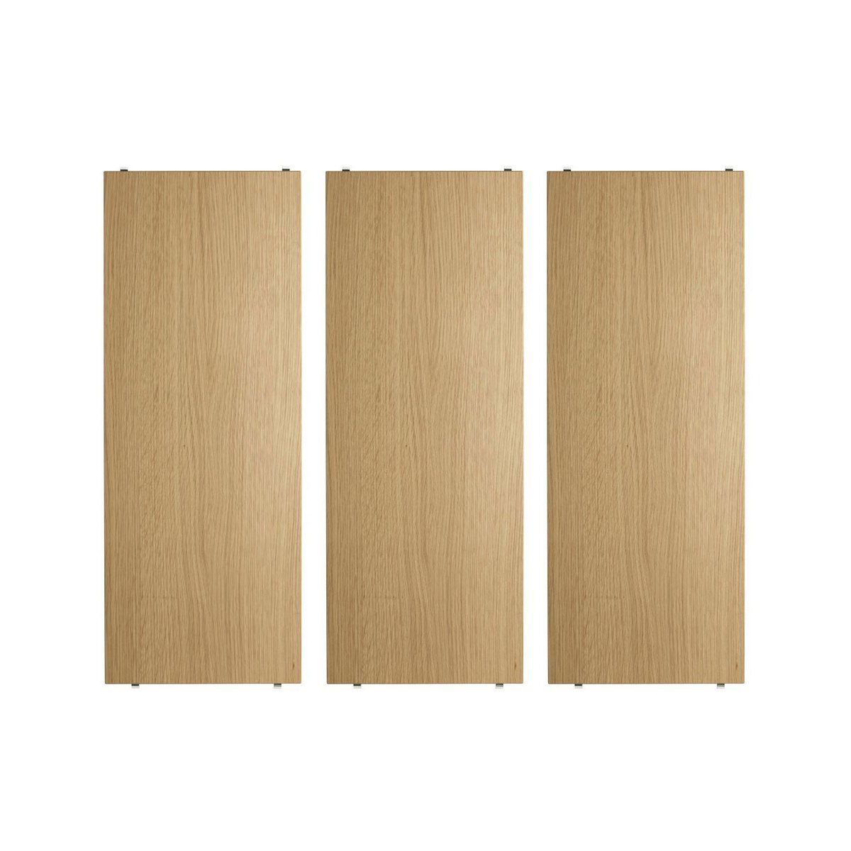 String String shelf Oak, 78x30 cm, 3-pack